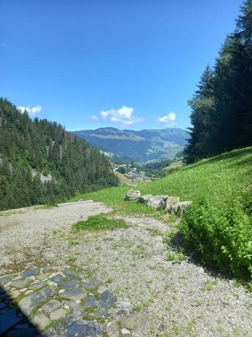 L'Appartement Les Bossons En Lisiere De Foret Dans Le Chalet Genepi Arêches Exterior foto